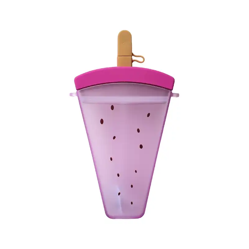 قمقمه طرح بستنی چوبی مدل درب سیلیکونی کد 12695 گنجایش 0.32 لیتر