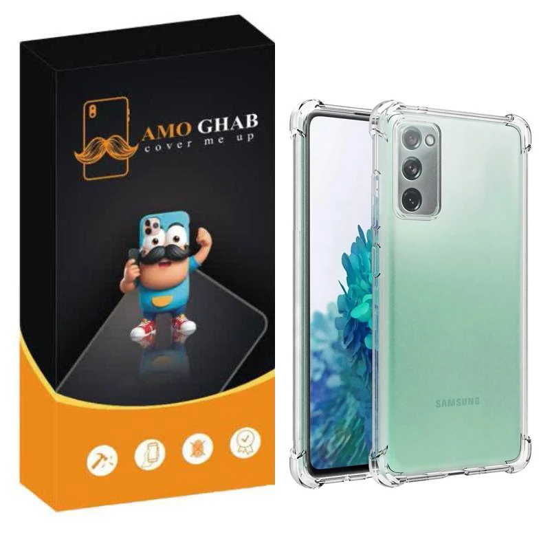 کاور عمو قاب مدل Crystal مناسب برای گوشی موبایل سامسونگ Galaxy A03s / A02s