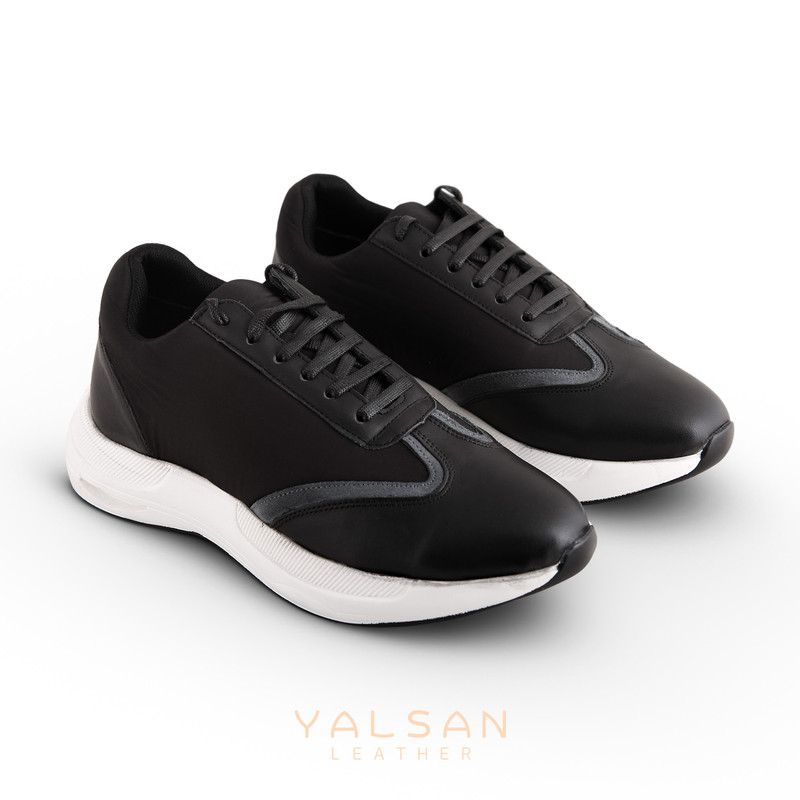 کفش روزمره زنانه چرم یلسان مدل زویا کد 672-GN-01