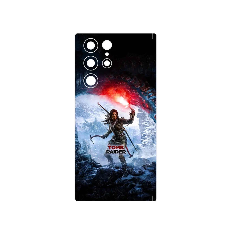 برچسب پوششی ماهوت مدل Tomb Raider Game Series مناسب برای گوشی موبایل سامسونگ Galaxy S22 Ultra 5G