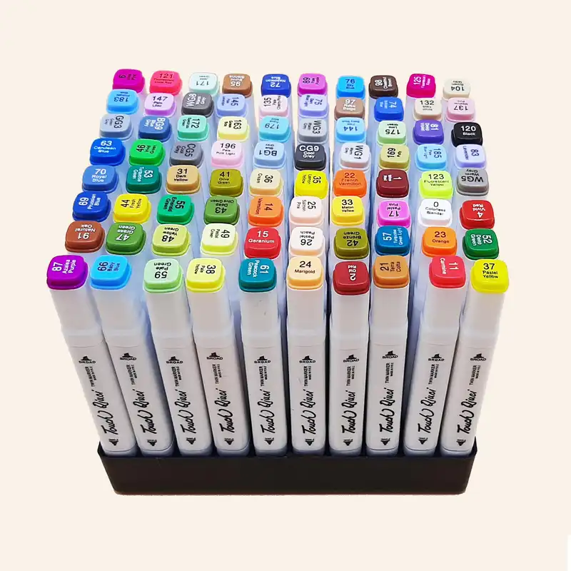 ماژیک راندو مدل دوسر کد 077 بسته 80 عددی