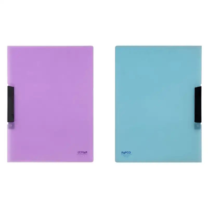 پوشه پاپکو مدل کلیپ فایل 101 شفاف بسته 2 عددی