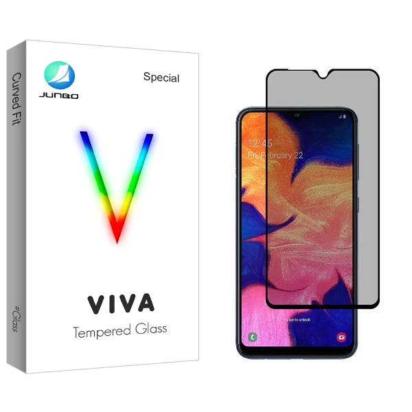 محافظ صفحه نمایش حریم شخصی جانبو مدل Viva مناسب برای گوشی موبایل سامسونگ Galaxy A10