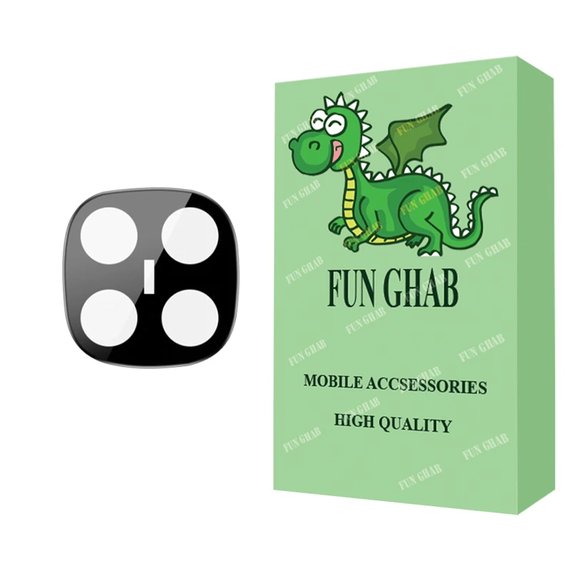 محافظ لنز دوربین فان قاب مدل 3D مناسب برای گوشی موبایل شیائومی Redmi Note 14 Pro plus