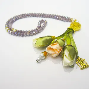 تسبیح مدل تسبیح گل لاله