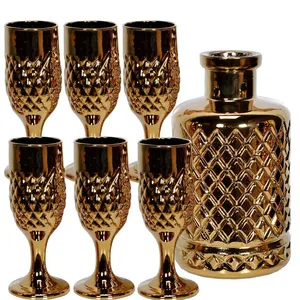 سرویس پارچ و لیوان 7 پارچه مدل لستر سیتی