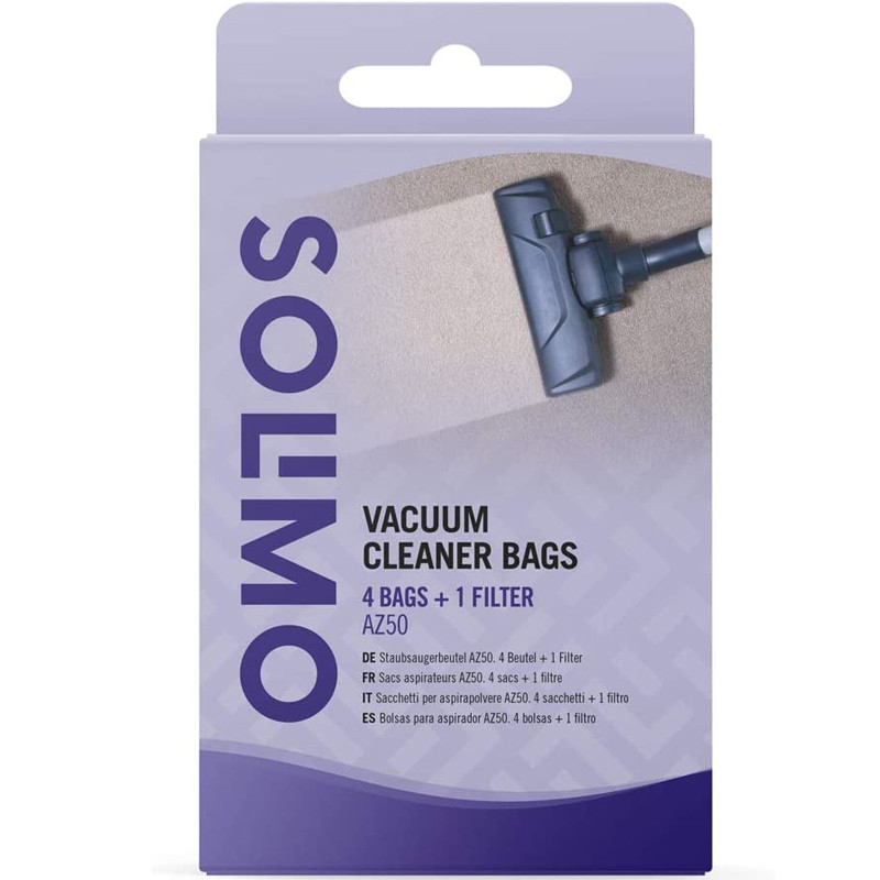 پاکت جاروبرقی سولیمو مدل A50 مناسب برای جارو برقی میله بسته 4 عددی