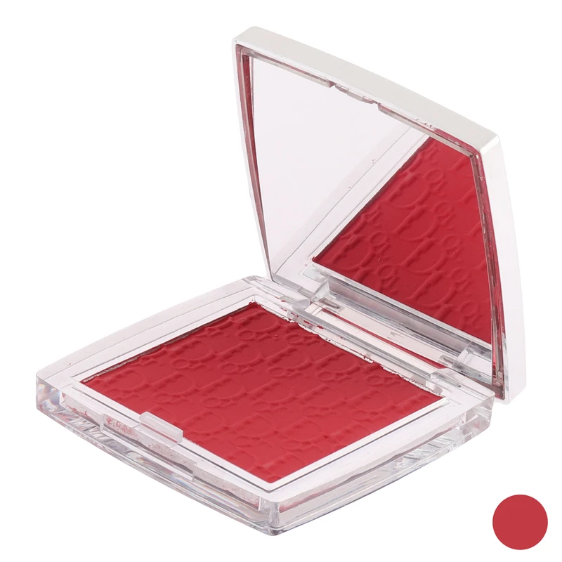 رژ گونه دیور مدل rosy glow cherry با شماره رنگ 15، جلوه مات و پیگمنت بالا، ماندگاری 12 ساعت
