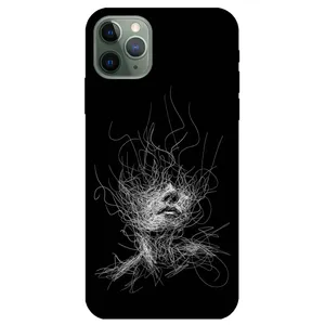 Megafone Face Sketch 7423 Cover For Apple iPhone 11 Pro Max