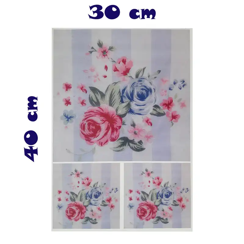 برچسب ترنسفر مدل گل باران