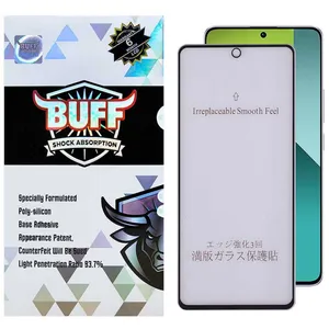 Buff 5D-Matte-G Glass Screen Protector For Xiaomi Redmi Note 13 4G / 5G / Note 13 Pro 4G / 5G / Note 13R Pro