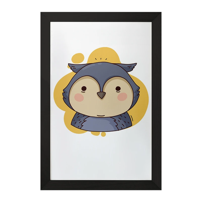 تابلو خندالو مدل جغد حیوانات بامزه کد 37172