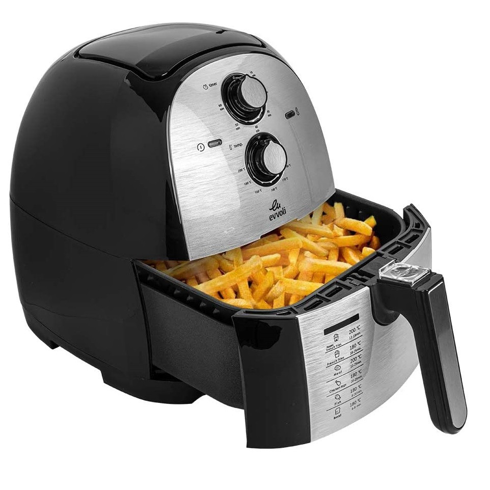 سرخ کن بدون روغن ایوولی مدل EVKA-AF5501B سرخ کن بدون روغن ایوولی مدل EVKA-AF5501B