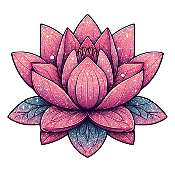 استیکر پارچه و لباس پاد آفرین طرح گل کد 4829