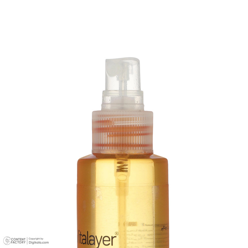 اسپری ضد آفتاب بدون رنگ ویتالیر SPF50 مدل Vitamine C ‌مناسب برای انواع پوست حجم 150 میلی‌لیتر
