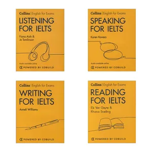 کتاب Collins Reading, writing, listening and speaking for IELTS اثر جمعی از نویسندگان انتشارات Collins 