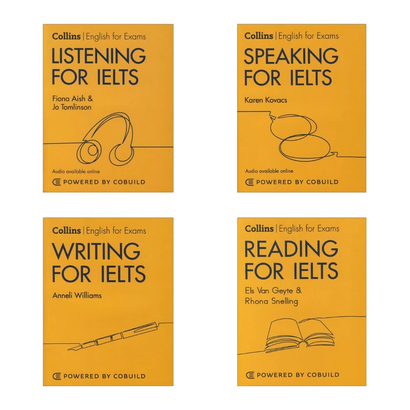 کتاب Collins for IELTS 2nd2 اثر Anneli Williams انتشارات کالینز 4جلدی