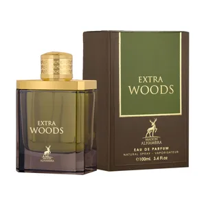 ادو پرفیوم مردانه الحمبرا مدل Extra Woods حجم 100 میلی لیتر