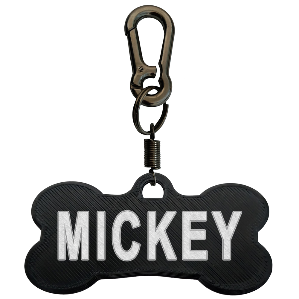 پلاک شناسایی سگ مدل MICKEY