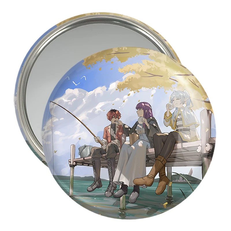 آینه جیبی خندالو مدل انیمه فریرن (Frieren) کد 33848