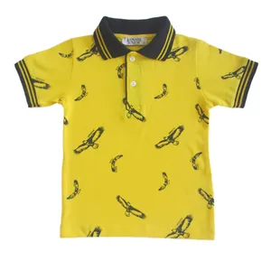 پولوشرت آستین کوتاه پسرانه آرمانی جونیور مدل AJ-11