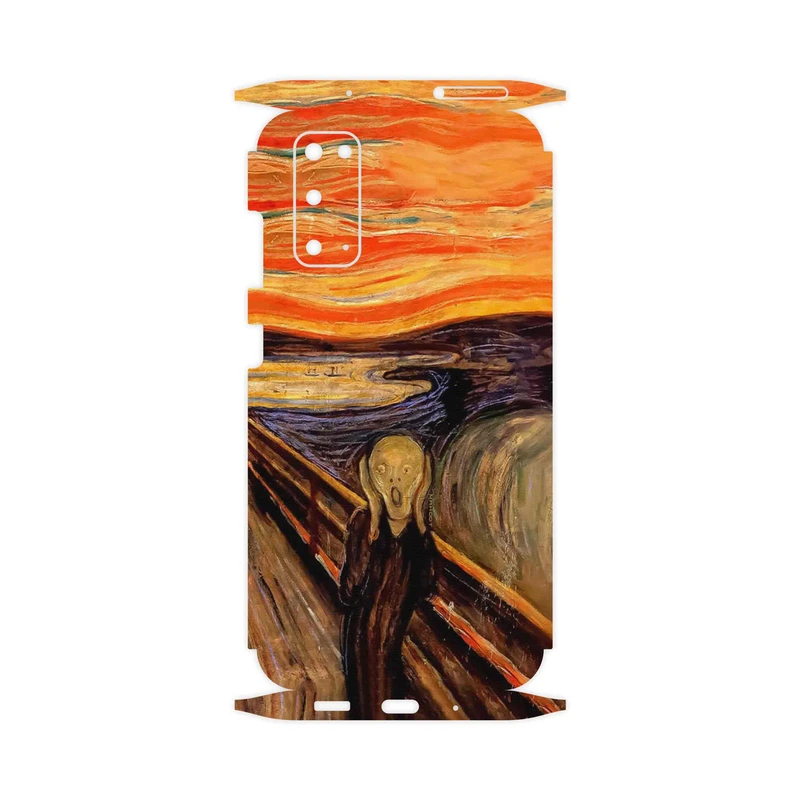 برچسب پوششی ماهوت مدل The Scream of Munch-FullSkin مناسب برای گوشی موبایل سامسونگ Galaxy S20