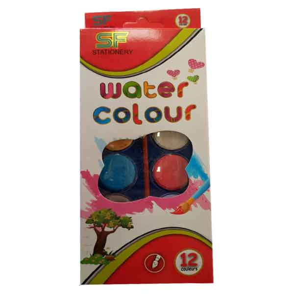 آبرنگ 12 رنگ اس اف کد 20