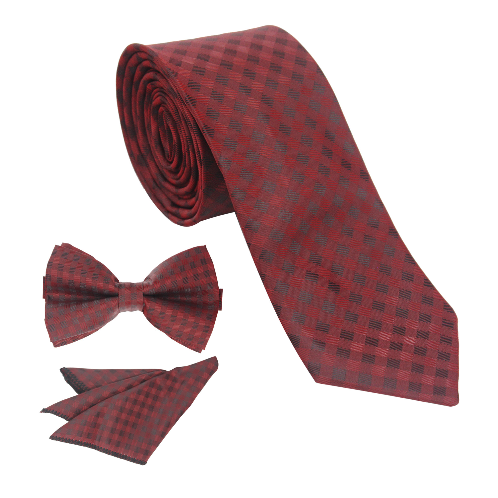 ست کراوات و پاپیون و پوشت مردانه مدل  MSET122N