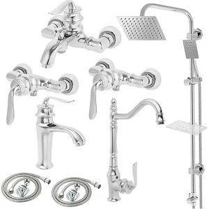 ست شیرآلات زرگر مدل بامبو ايت علم يونيورست مجموعه 8 عددي