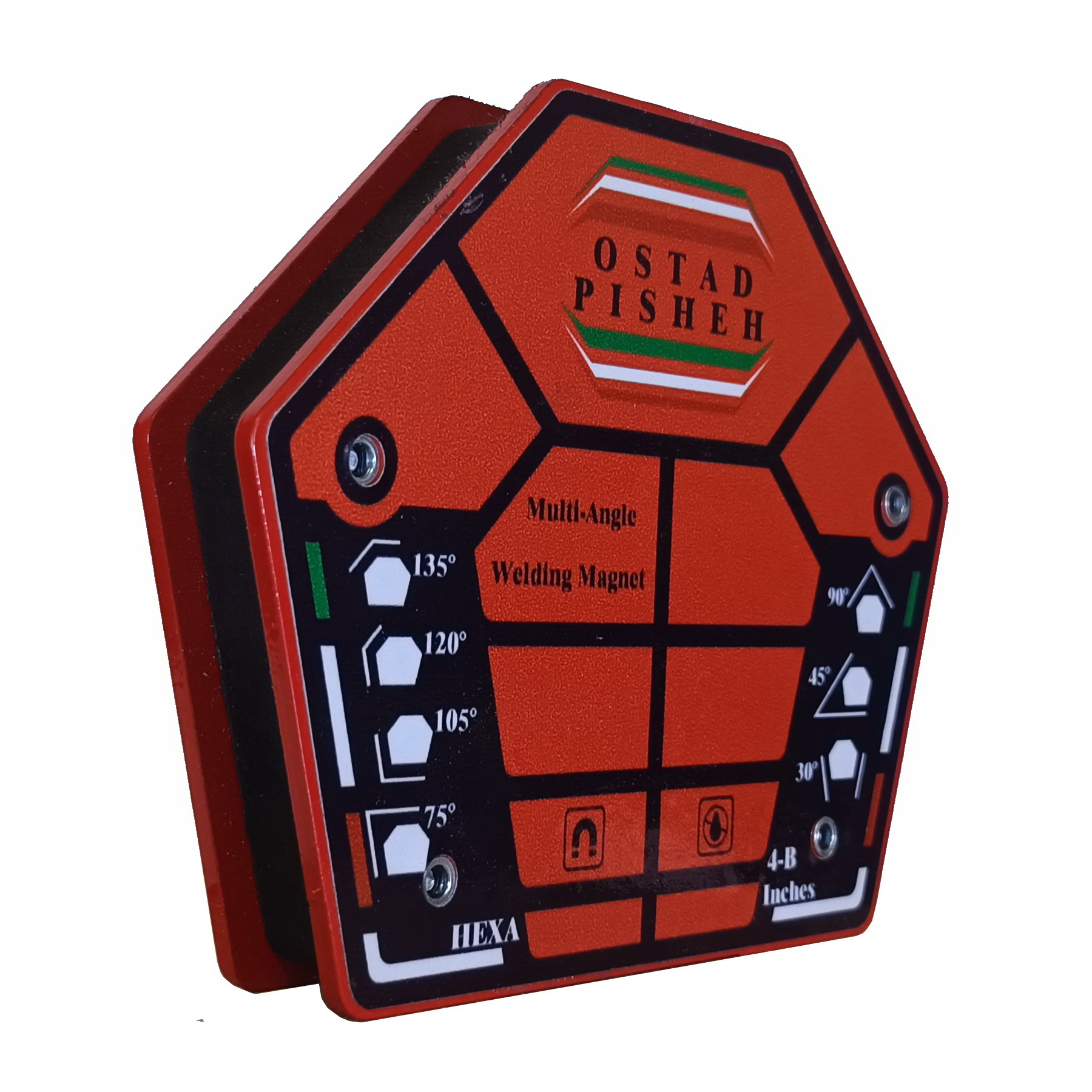 گونیا جوشکاری استادپیشه مدل HEXA-4inch-BR