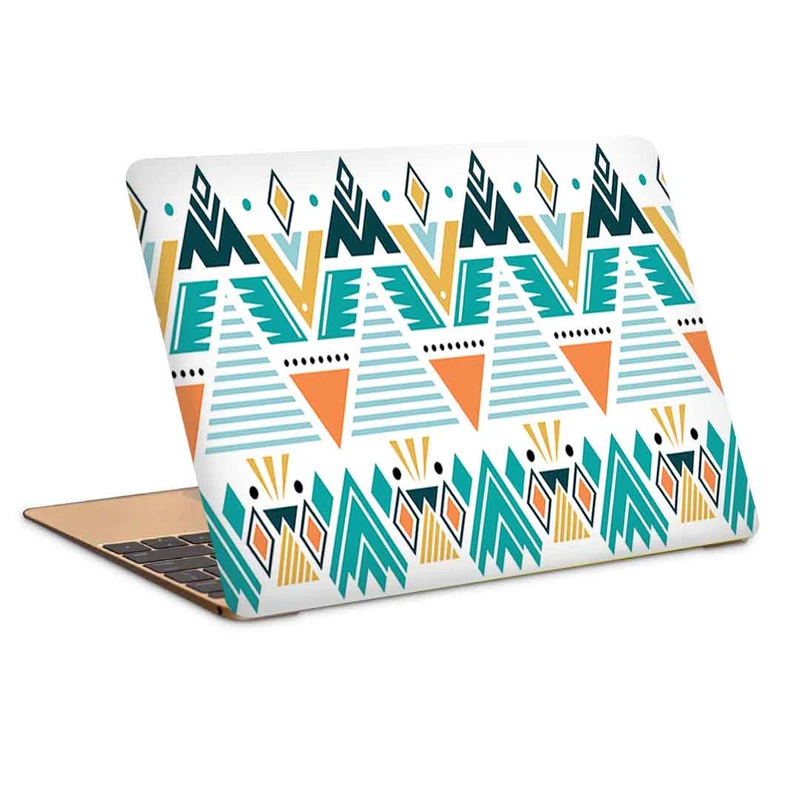 استیکر لپ تاپ طرح colorful ethnic seamless patternکد c-192مناسب برای لپ تاپ 15.6 اینچ