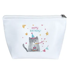 کیف لوازم آرایش دخترانه خندالو مدل تولدت مبارک Happy Birth Day کد 2778