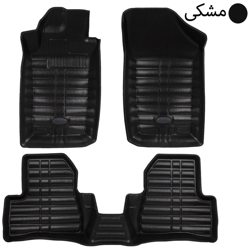 کفپوش سه بعدی خودرو بابل کارپت مدل ECCO مناسب برای رانا پلاس