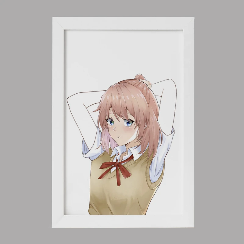 تابلو خندالو مدل یویی انیمه جوانی کمدی رومانتیک من کد 32536