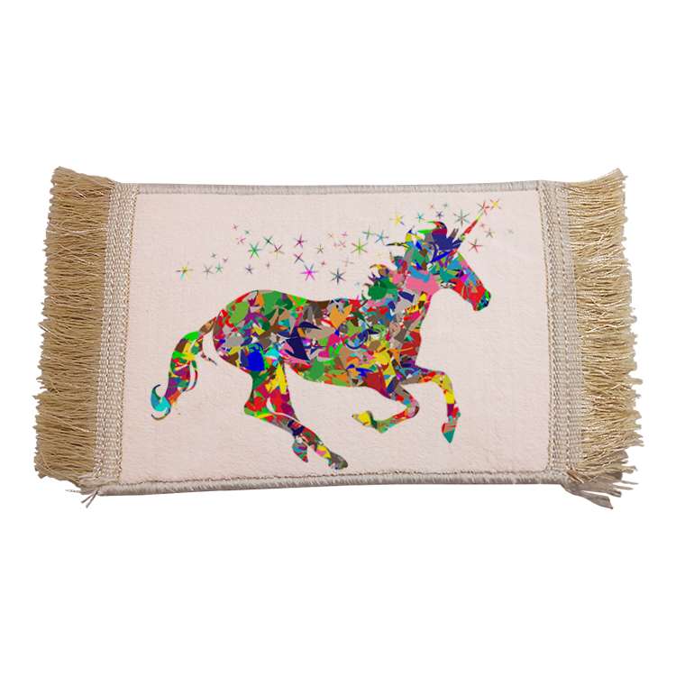 فرش ماشینی دیوارکوب مدل یونیکورن کد 53