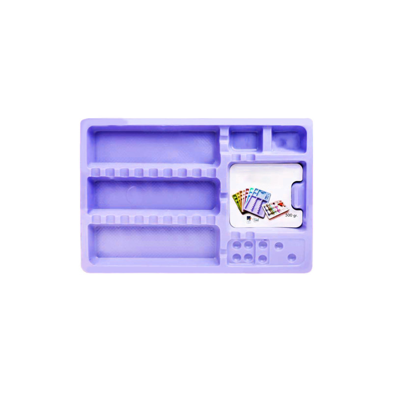 سینی یکبار مصرف دندانپزشکی مدل g6 بسته 40 عددی