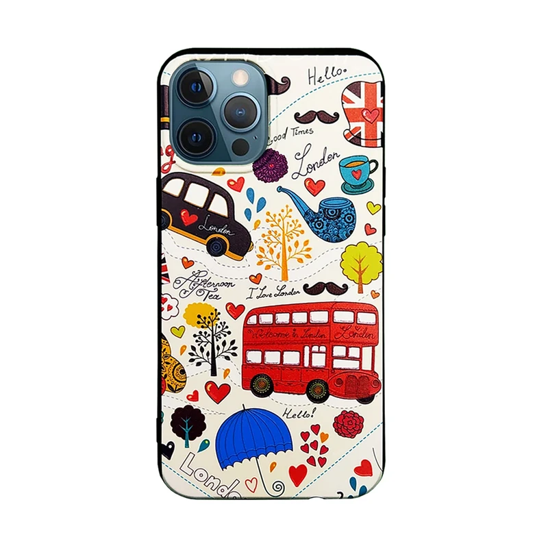 کاور مدل لندن کد 01 مناسب برای گوشی موبایل اپل Iphone 12 / 12 Pro