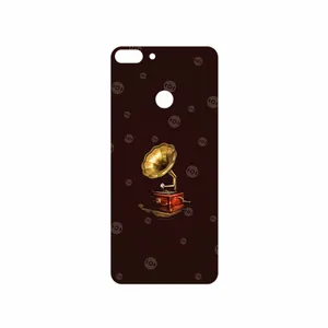 MAHOOT Gramophone Nostalgia Cover Sticker for Huawei P Smart