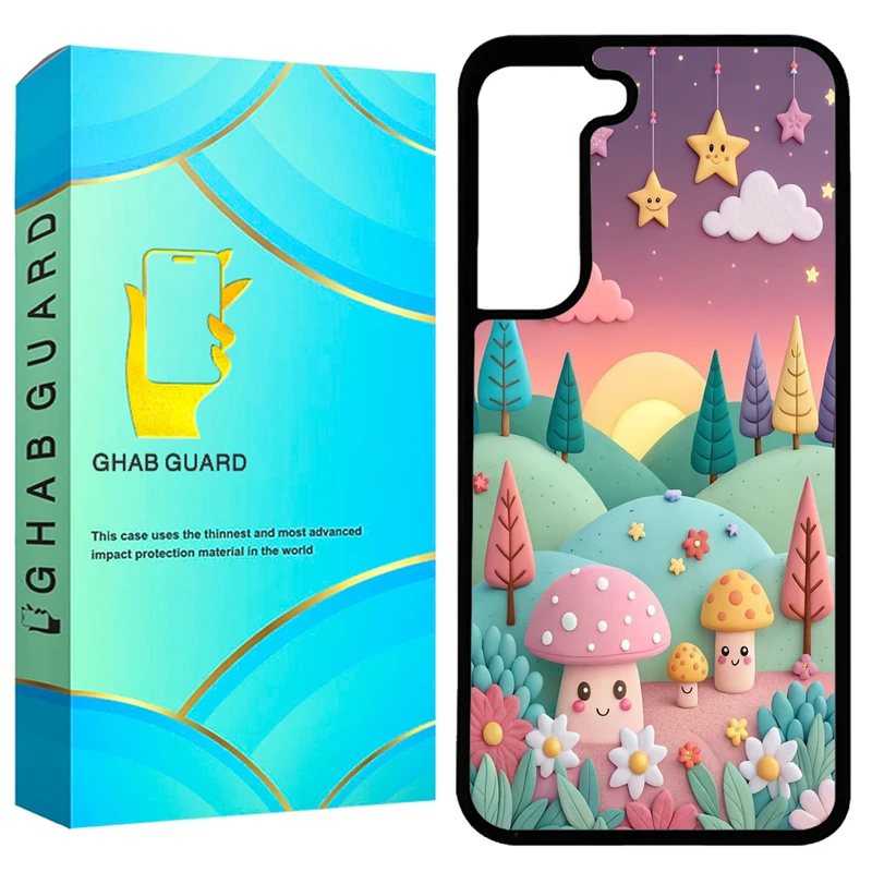 کاور قاب گارد طرح قارچی مدل GCHPA21F مناسب برای گوشی موبایل سامسونگ Galaxy S21 FE 5G