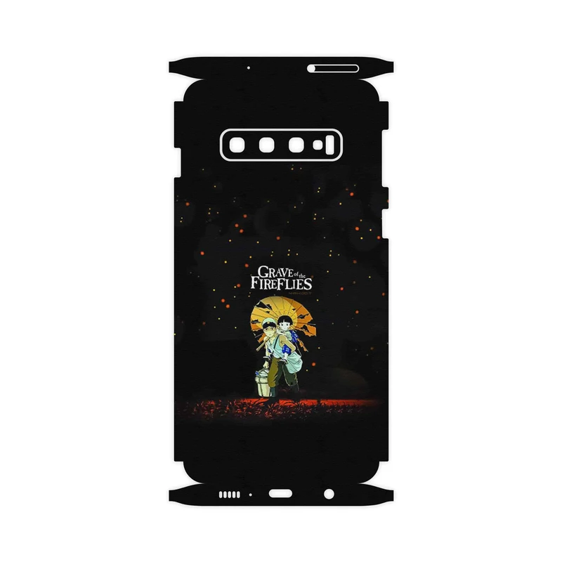 برچسب پوششی ماهوت مدل Grave of the Fireflies-FullSkin مناسب برای گوشی موبایل سامسونگ Galaxy S10