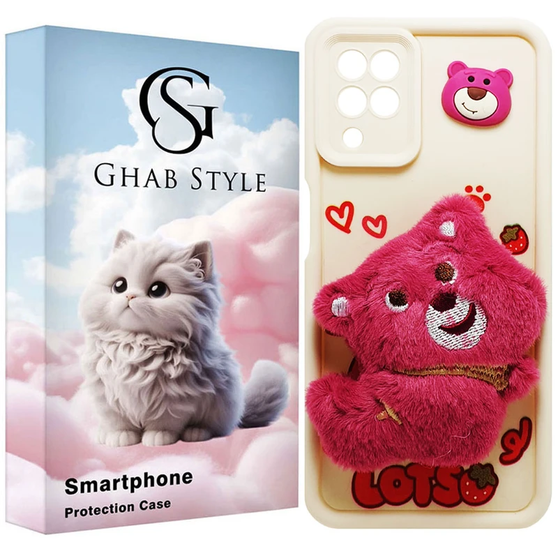 کاور قاب استایل مدل سیلیکونی طرح مخملی مناسب برای گوشی موبایل سامسونگ Galaxy A12 / A12 5G / M12 / F12