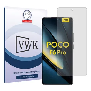 VWK Tough model transparent screen protector suitable for Xiaomi Poco F6 Pro mobile phone