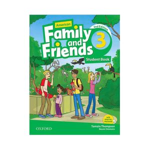 نقد و بررسی کتاب American Family and Friends 3 Second Edition اثر Tamzin Thompson انتشارات oxford توسط خریداران