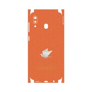MAHOOT Minimalist origami bird-FullSkin Cover Sticker for Samsung Galaxy A20