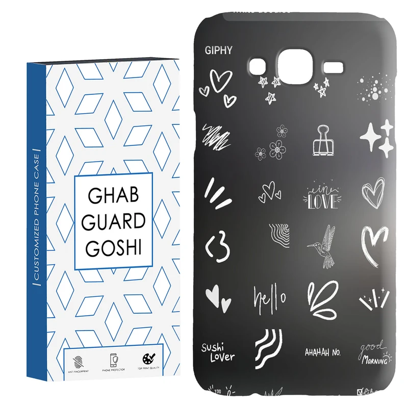 کاور قاب گارد گوشی طرح فانتزی کد Dimo-211 مناسب برای گوشی موبایل سامسونگ Galaxy J7 2015 / J7 core / J700