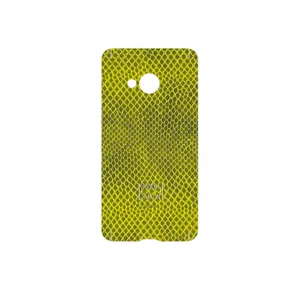MAHOOT Yellow Snake Skin Cover Sticker for HTC U Play