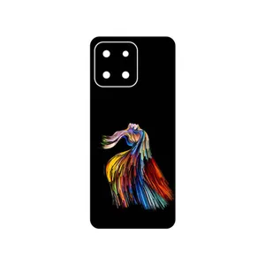 MAHOOT Rainbow Hair Digital Art Cover Sticker for Honor X6