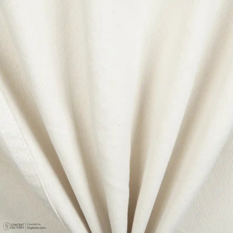 کت زنانه ژیار مدل سرآستین افتاده رنگ استخوانی