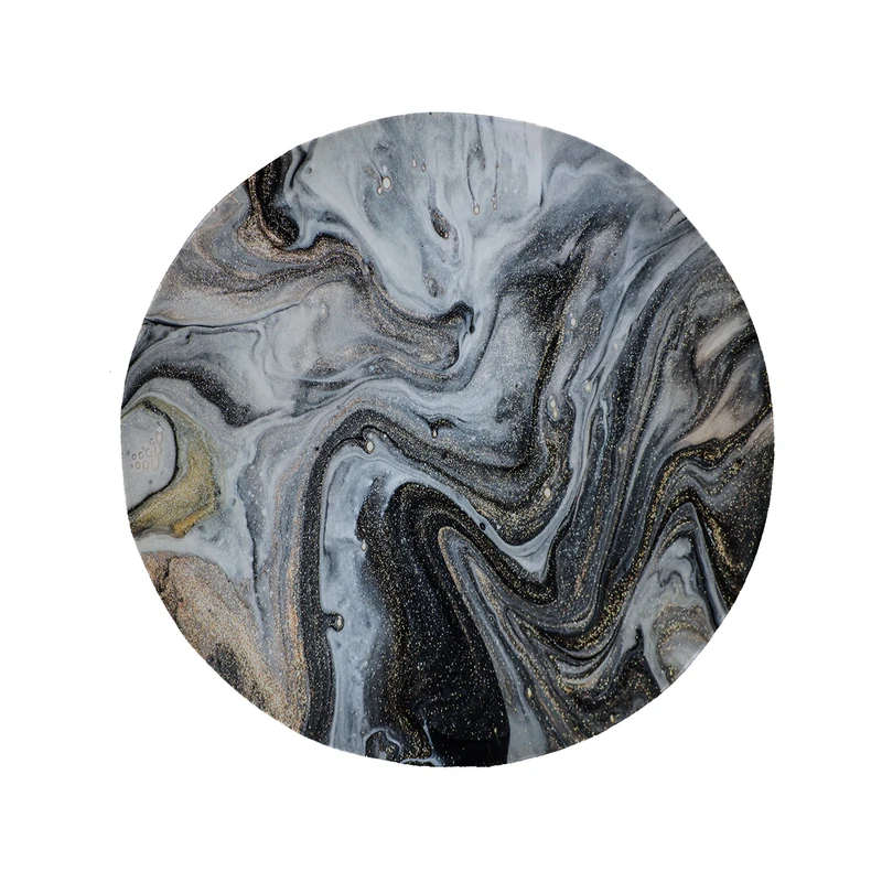 پادری مدل دایره طرح سنگ کد 8491 سایز 90 × 90 سانتی متر