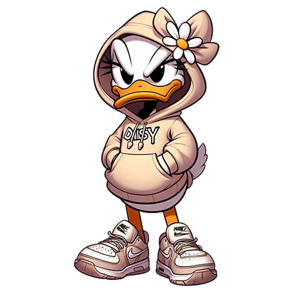  استیکر پارچه و لباس پاد آفرین طرح کارتونی کد 4528